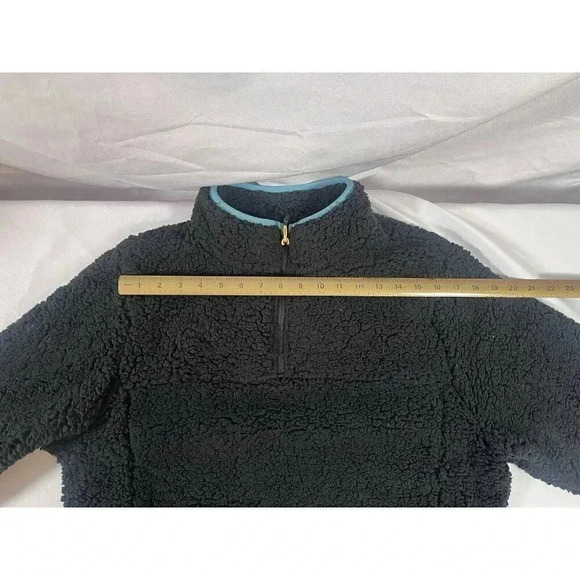 Night Night High-Pile Quarter-Zip Pull Over, Black, M - Chubbies Golf - Picture 6 of 6